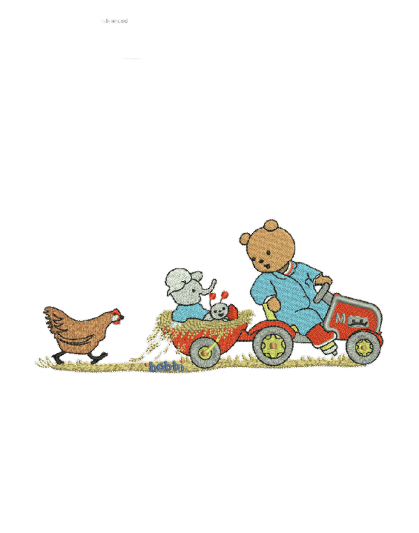 Bear, Elephant & Chicken