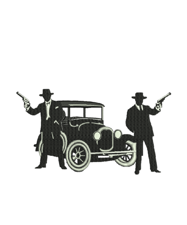 Car with Gangsters