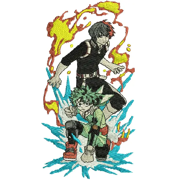 Shoto Todoroki & Izuku Midoriya