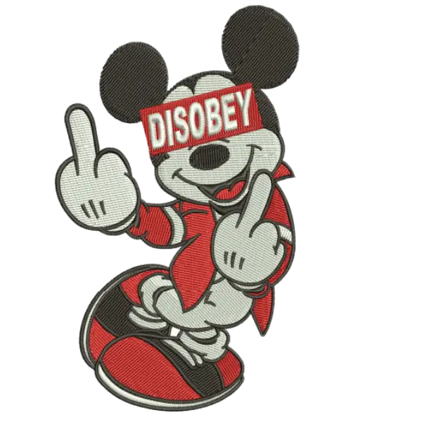 Micky Mouse Male Disobey